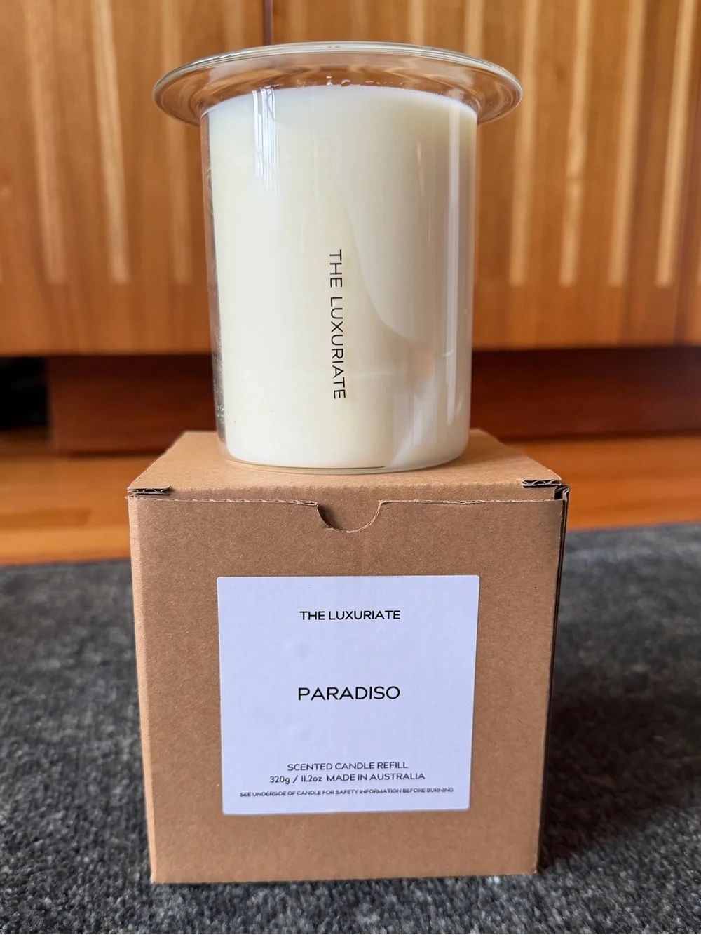 The Luxuriate Candle Refill Insert - Paradiso